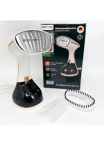 Відпарювач Rainberg RB-2332 White No Brand (385285135)