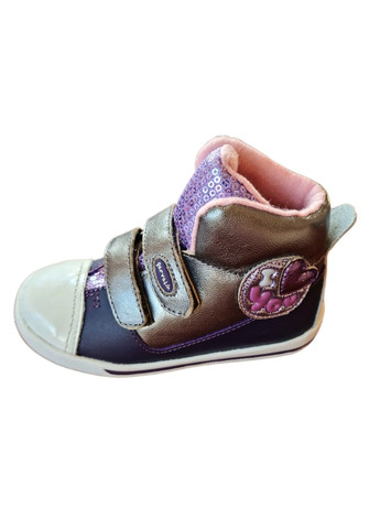 Черевики демісезонні для дівчинки 111465 фіолетові Garvalin (302243885)