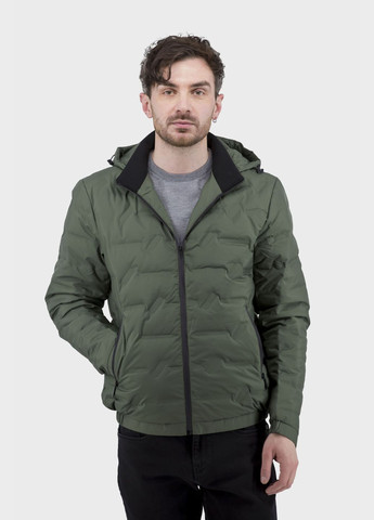 Зеленая демисезонная мужская куртка (, ), 41212 City Class