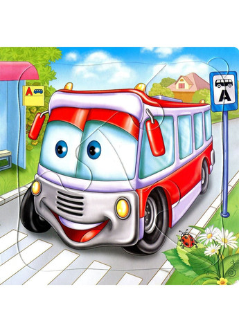 Книжкапазл.Тачки. Трактор. 5 пазлов. Пегас (316384553)