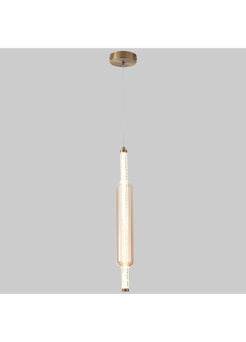 Підвісний скляний світильник 7W (88-P68143 AB+AM) No Brand (370071837)