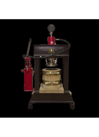 Гідравлічний маслопрес 30 тонн швелер холодного віджиму з дерев’яною бочкою 3 л CraftOil (311669042)