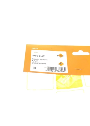 Патрубок интеркулера VW Golf IV 1.9TDI 97-06 166047 RU63 No Brand (360498915)