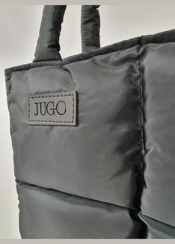Сумка дута жіноча з плащової тканини, блакитний JUGO puffer №2 (316683647)