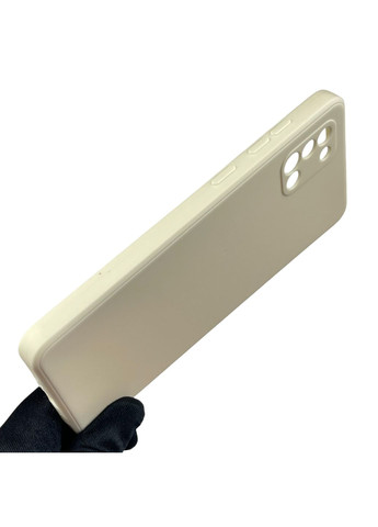 Чохол для Galaxy A31 (SM-A315F) з квадратними гранями із захистом камери на самсунг а31 бежевий Samsung (366021057)