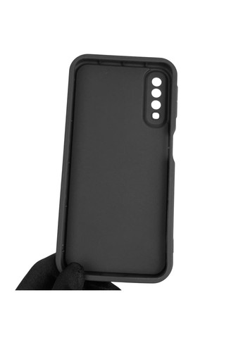 Чехол силиконовый Soft Touch с 3D принтом Майнкрафт для Galaxy A7 2018 (SM-A750) черный (Полная защита камеры) Samsung (373424625)