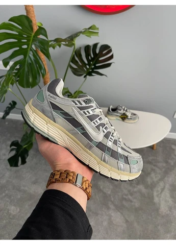 Кроссовки женские и мужские Nike P-6000 Flat Pewter Gore-Tex | Найк Р-6000 серые No Brand серые демисезоны (381948553)