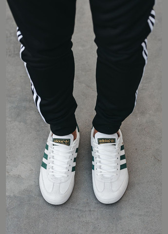 Белые всесезонные кроссовки мужские adidas spezial handball white | адидас специал белые No Brand