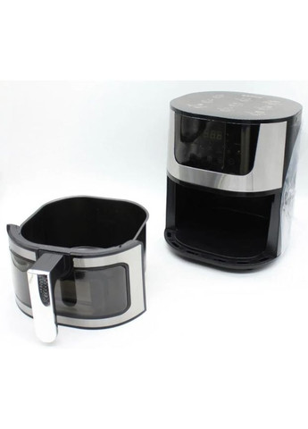 Сенсорная аэрофритюрница MS-3221 с таймером 3500 Вт электронное управление 7 л чёрная (2104618632) No Brand (351363075)