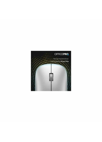 Мышка M225S Silent Click Wireless Silver (M225S) OfficePro (312601926)