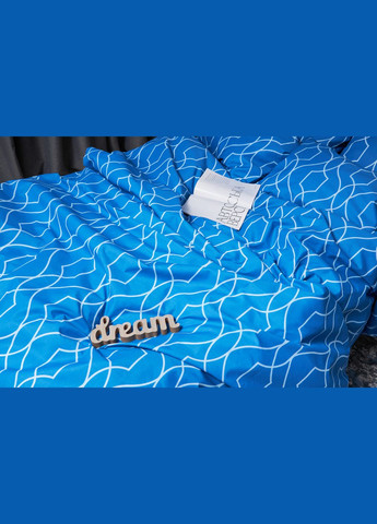 Комплект постільної білизни Микросатин Premium «» двоспальні 175х210 наволочки 2х40х60 (MS-820005150) Moon&Star Ocean Breeze (293147874)