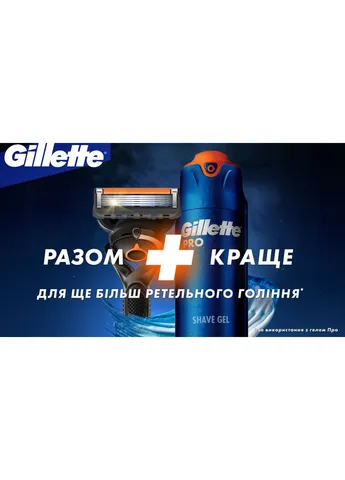 Змінні касети Fusion ProGlide 2 шт. (7702018085897) Gillette (391120103)
