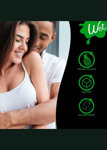 Разогреватель лубрикант Fun Flavors Tropical Fruit Explosion (мультифрукт) 89 мл Wet (347280345)