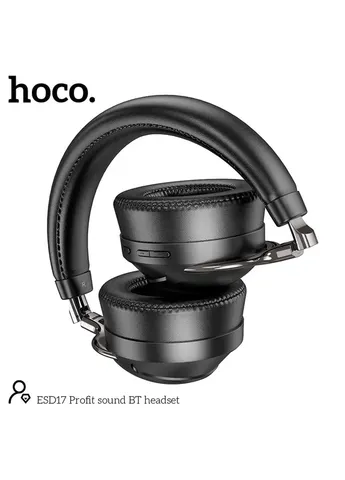 Навушники Profit sound BT headset ESD17 |BT5.3, 12h| Black Hoco (406989944)