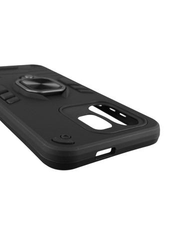 Чехол для телефона Hot 50i X6531B бронированный с кольцом-держателем на инфиникс хот 50и чёрный Infinix (366232192)