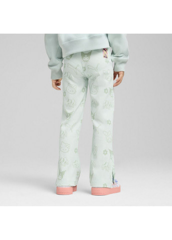 Синие демисезонные детские леггинсы x hello kitty & friends ribbed flared leggings kids Puma