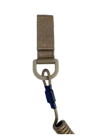 Страховочный тренчик спиральный с карабином Coyote No Brand (317049433)