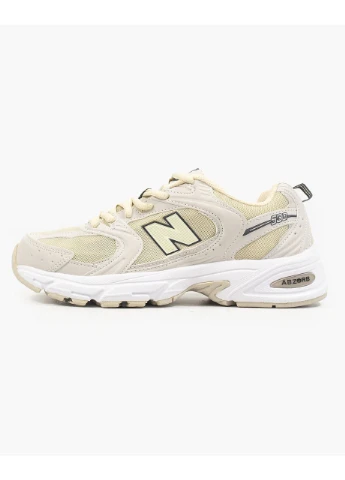 Бежевые демисезонные кроссовки мужские New Balance 530 Ivory Нью Беланс 530
