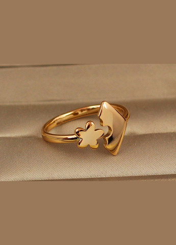 Кільце Пазл розсувне 16 і більше золотисте Xuping Jewelry (316606614)