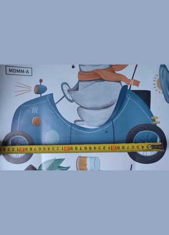 Виниловая наклейка на стену Коты художники (лист 60 х 90 см) Б205 No Brand (302242448)