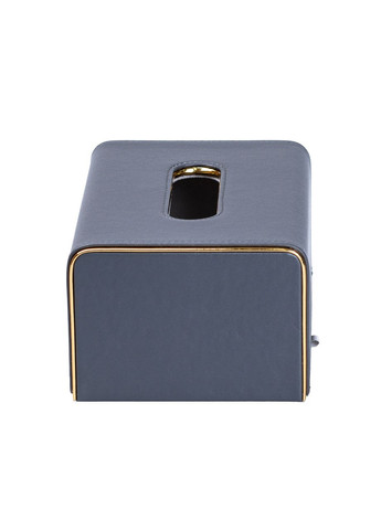 Серветка на стіл з еко-шкіри 21 х 13.5 х 9.5 см Сірий TS Kitchen (315636382)