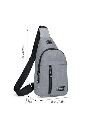 Нагрудная сумка мужская через плечо No Brand (351394677)