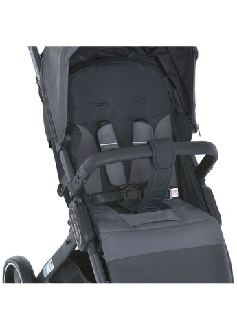 Коляска детская DYNAMIC PRO Charcoal прогулочная с чехлом дождевиком и москитной сеткой Серая (ME 1053-3) El Camino (334338190)