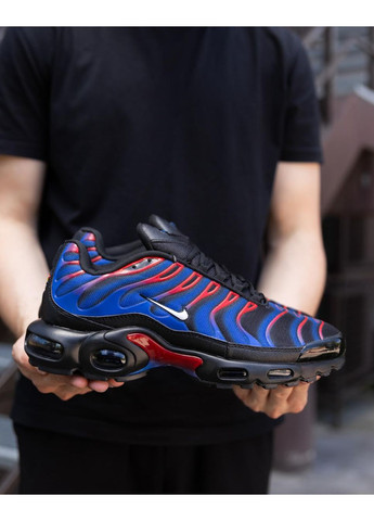 КРОСІВКИ ЖІНОЧІ NIKE AIR MAX PLUS TN SPIDER MAN НАЙК АІР МАКС ТН ПЛЮС No Brand чорні демісезони (367174868)