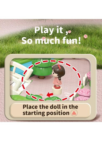 Магнітний ігровий набір "Магнітний чарівний сад" 6767 Різнобарвний No Brand (351365117)