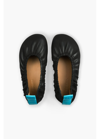 Жіночі балетки шкіряні NUGAIA | чорні натуральна шкіра (365434950)