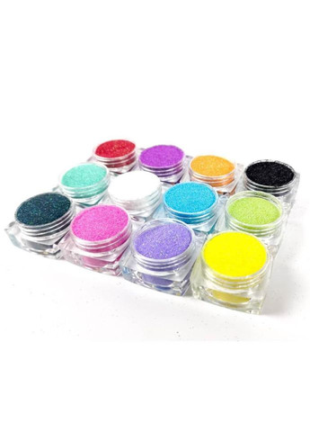 Набір гліттеру для біо-тату "№3 райдужний ірис" gliset-3 No Brand (330608097)