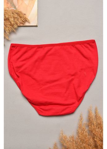 Труси жіночі напівбатальні червоного кольору Let's Shop (364485024)