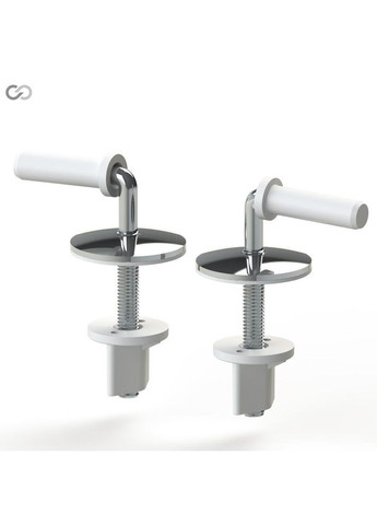 Сидіння для унітазу із металевим кріпленням, 345×430 мм СП5-М SoloPlast (340286089)