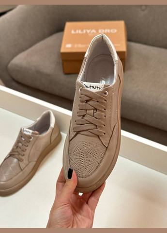 Бежеві кеди жіночі Prellesta