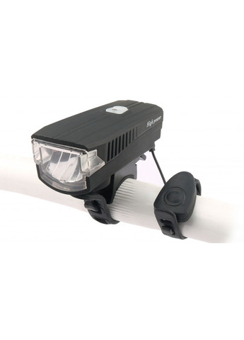 Фонарь передний BC-FL1588 350 лм LED питания Li-on 1200 мАч с эл звонком USB, черный B-Soul (369647920)