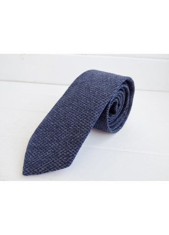 Синій галстук текстурований меланж Major Style (351892205)
