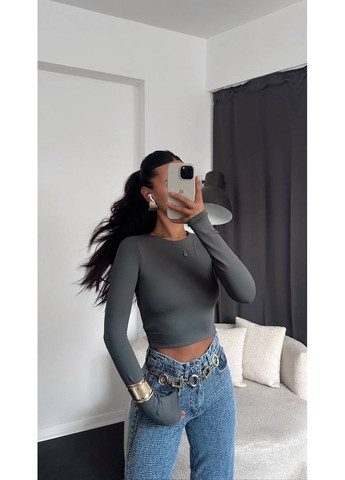 Лонгслів з відкритою спиною Україна (353304695)