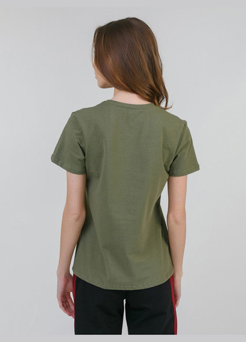 Женская футболка с хлопком и эластаном (hb257456) HiBrand - (346241344)