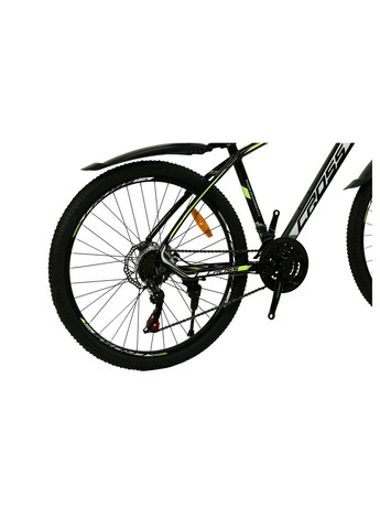 Велосипед Tracker 26" размер М рама 17 2022 Черный-Желтый Cross (369649867)