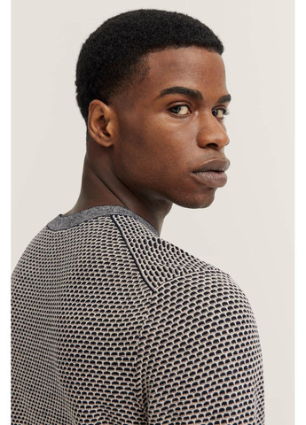 Синяя футболка-мужская футболка синий для мужчин Bugatti однотонная