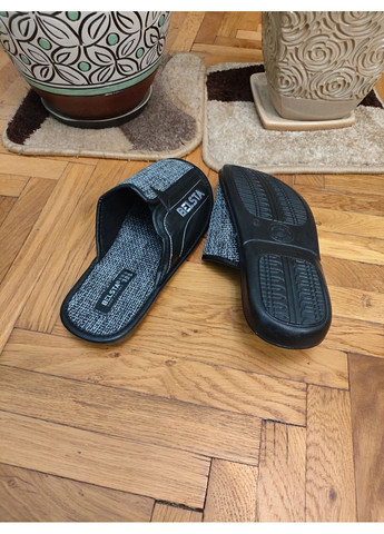Чоловічі тапочки кімнатні домашні велюрові м’які якісні стильні з закритим носком теплі тапки Белста (364989078)