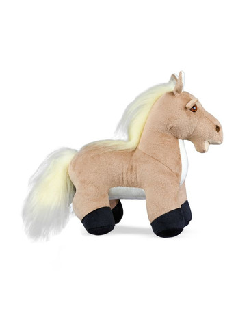 М'яка іграшка Конячка Міло без сідла бежева 30 см (ZL755) Попелюшка (366449285)