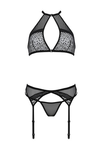 Комбинированный демисезонный satara set black s/m Passion