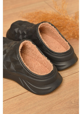 Калоші без задника утеплені чорного кольору Let's Shop (364846390)