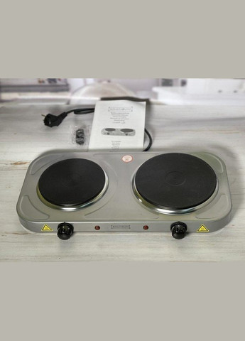 Плита двухконфорочная электрическая кухонная DKP-2500.15 настольная переносная электроплита Royalty Line (297331956)