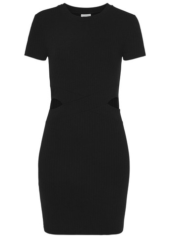 Чорна вечірня сукня Lascana однотонна