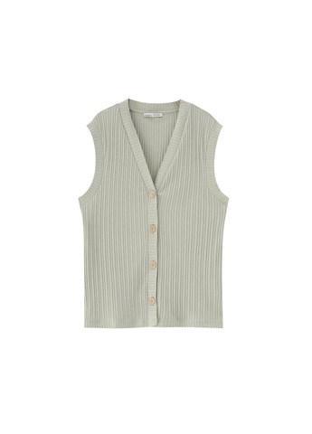 Жилетка,мятный, Pull & Bear (366037376)