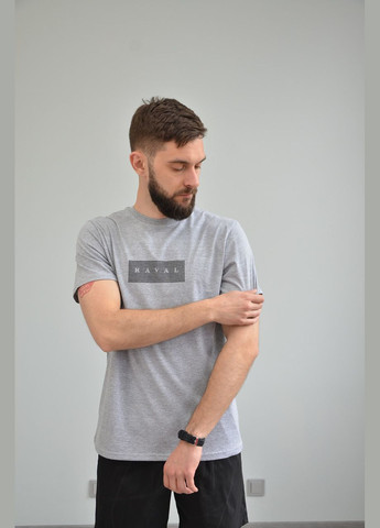 Серая мужская футболка, разные цвета (размеры: 48, 50, 52, ) 54, No Brand