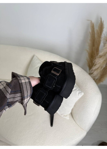 ITTS Лоферы автоледи из натуральной замши. лоферы черный з натуральная замша, китай — зима (370046220)