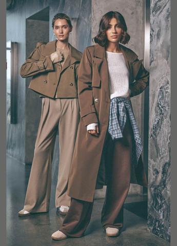 Коричневое демисезонное Пальто ST-Seventeen